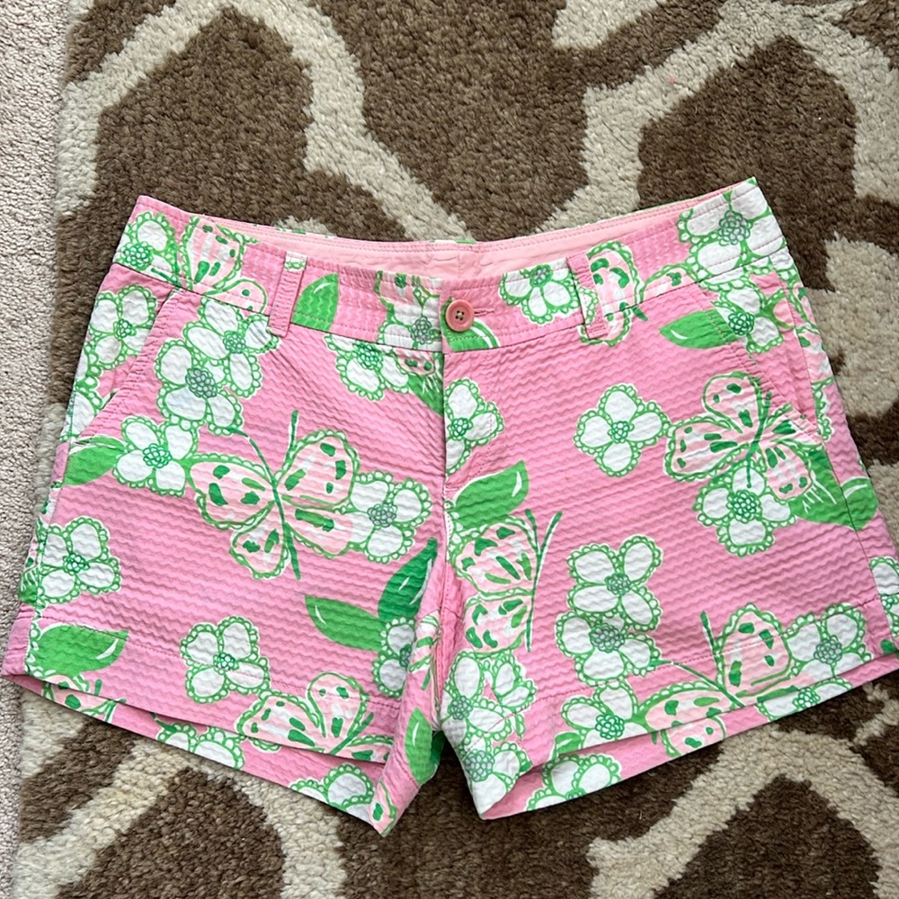 Lilly Pulitzer, pink Callahan shorts